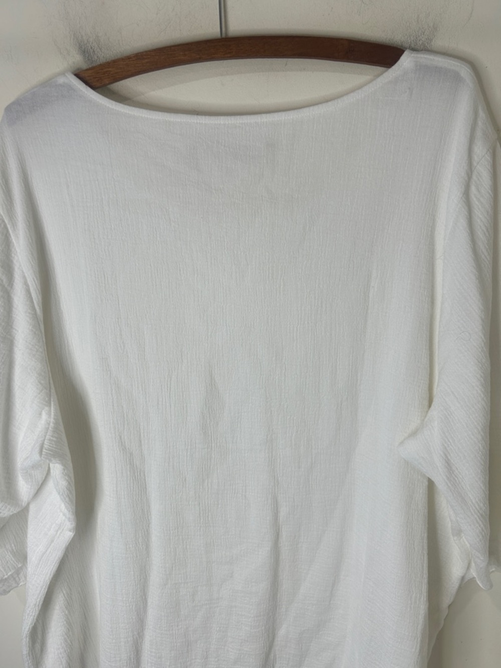 SOFT SURROUNDINGS Siesta Key Tunic 100% Cotton White Size 2X - Picture 12 of 15